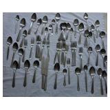 E LARGE Lot of Stainless Silverware