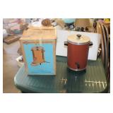 A West Bend Aluminum 30 Cup Coffee Perculator