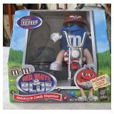 TBL Red, White & Blue M&Ms Motorcycle Dispenser