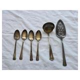 E Silver Plate 4 WM Rogers MFG Co IS Spoons-1881 R