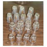 DRH MCM Golden Foliage by Libbey Glass Company Set