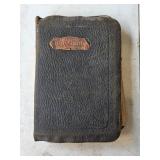 I 1905 Holman Old Red Letter Ed Holy Bible Sunday
