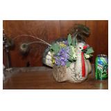 BS3B Ceramic Turkey Center Piece