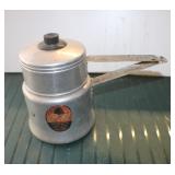 A Vintage Bell Aluminum Double Boiler