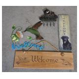 BR2 4 Welcome Signs NO SHIPPING