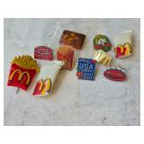 2A2 Flat of McDonald's Restaurant Lapel Pins