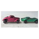 4A1 Pair of 1968 Hot Wheels Redline Cars