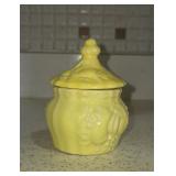 DRH 2' Yellow Lenox Japan Covered Sugar Bowl