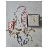 2A4 Flat of Miscellaneous 'Pam' 'Beth' Jewelry