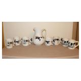BR2 Cow Pitcher & Mugs