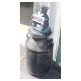 OS Bear Welcome Figure & Black Milk Can NO SHIPPIN