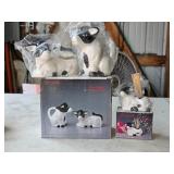 3A5 NEW Artmak Cow Sugar-Creamer-Toothpick Holder