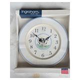 111 10 1/4' Ingraham Cow Clock New