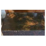 LR Padded Top Wood Storage Box NO SHIPPING