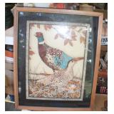 H Vintage Pheasant Art