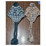 BR2 TWO Nordic Style Lined Knit Hats