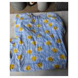 F One Size Fits Most Rubber Ducky Fleece Nightgown