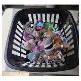 111 Laundry Basket of TY Teenie & Regular Beanies