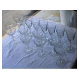 GB 2 Sets of 8 CVT Crystal Glasses