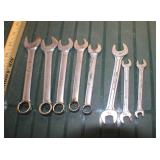 A 5 Snap-on Stubby STD 1/2' to 3/4' & 3 Blue Point
