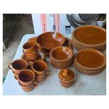 3AF Kitchen Ware Ironstone Castano Japan Dinnerwar