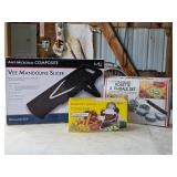 F Three Vintage Kitchen Items in Boxes