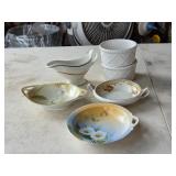 F Flat of Miscellaneous Ceramic Dishes