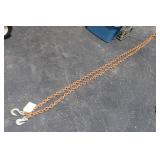A 20' Chain with Hooks Good Condition