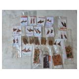 5A5 NEW Leather Earrings & Key Chains