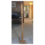 LR 63' Tall Wood Coat Rack NO SHIPPING