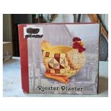 2A5 NEW Rooster Planter