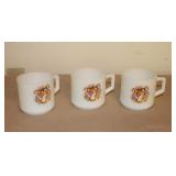 BR2 3 Vintage Mug Esso Tiger Exxon  Anchor Hocking