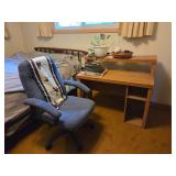 BR2 Computer Desk, Chair & Plants NO SHIPPING
