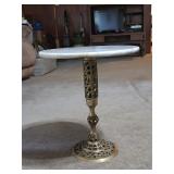 LR MCM 17'T x 15'D Marble Top Table NO SHIPPING