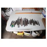 P Large Assortment of Punches & Chisels NO SHIPPIN