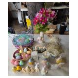 J Box of Easter Decor NO SHIPPING