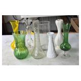 K * Glass Vases - Some Vintage