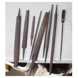 P Assorted Round & Half Round Files