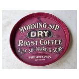K 12' Morning Sip Dry Roast Coffee Tin Tray
