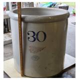 Red Wing 30 gallon crock No Cracks BEAUTIFUL