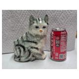 3C3 Vintage Lefton China Cat Planter #H4625