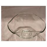 HK4B Heritage Clear-Indiana Glass 9' Salad Bowl