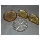 HKA3 Miscellaneous 4' Glass Bowls/Coasters