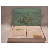 HKB5 Vintage Skyline Stationary Set Still Sealed