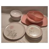 HK10A Stetson Melmac Dinnerware Plates, Bowls & Se
