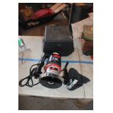 N- Looks New CRAFTSMAN 1 1/2HP Router in Case