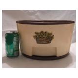 HKD2 Vintage Sterilite 4 Canister Set w/Lazy Susan