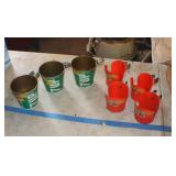 M-7 Clip-On Cup Holders-3 Vintage 7-Up Cup Holders