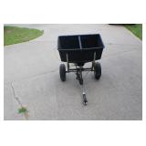 GS Agri-fab Pull Behind Broadcast Spreader Works