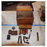 N-Vintage Golden Star Furniture Repair Outfit Case
